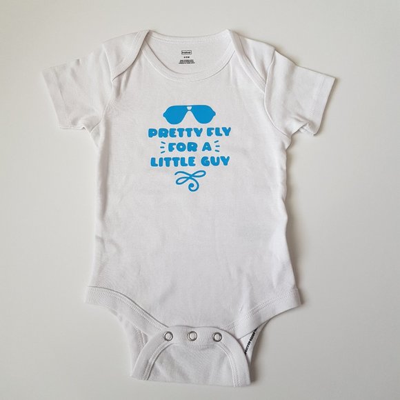 "Pretty Fly For A Little Guy" Bodysuit - Picture 1 of 9